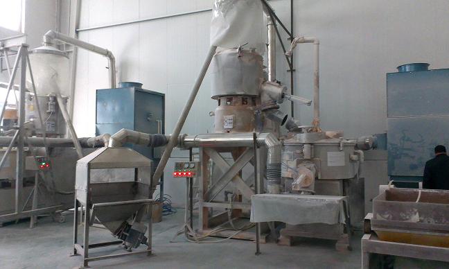 河北雄縣PVC混料機(jī)、擠出機(jī)除塵系統(tǒng)除塵器已交付使用